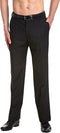 Mens Dress Tuxedo Pants For Groom or Wedding or Stage in Color Black With Hot Pink Strip No Pleated Style