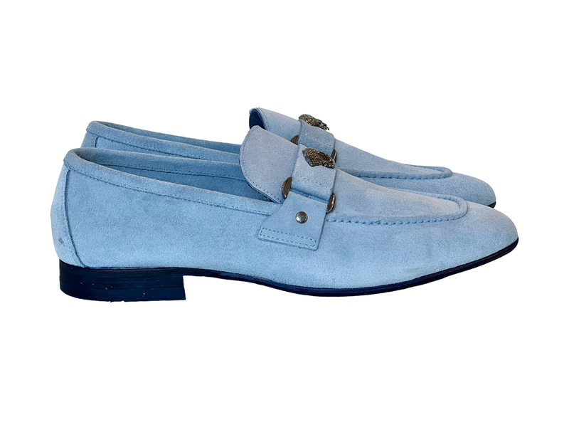 P000668-5229S- Light blue gray Suede