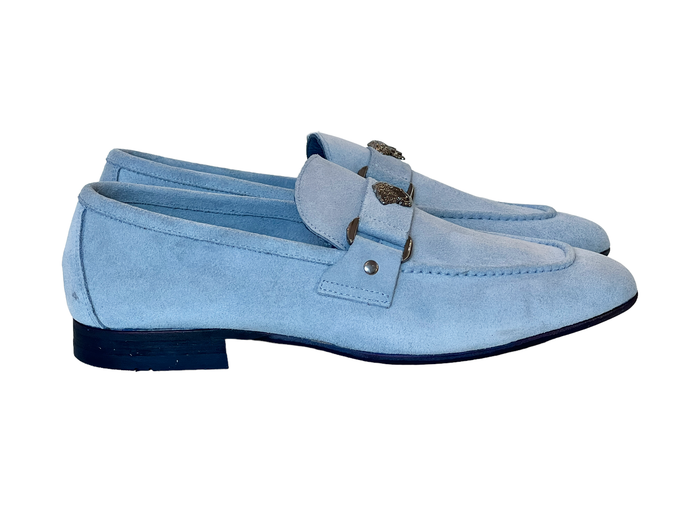 P000668-5229S- Light blue gray Suede