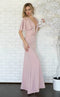 Jessica Angel JA546 Fitted Train Evening Formal Floor-Length Odessa Dress