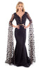 Jessica Angel JA553 V-Neck Long Sleeve Mermaid Evening Formal Dress