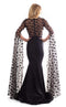 Jessica Angel JA553 V-Neck Long Sleeve Mermaid Evening Formal Dress