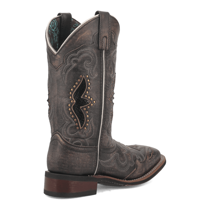 Laredo Spellbound Leather Boot - Luxe Black Ankle Boot