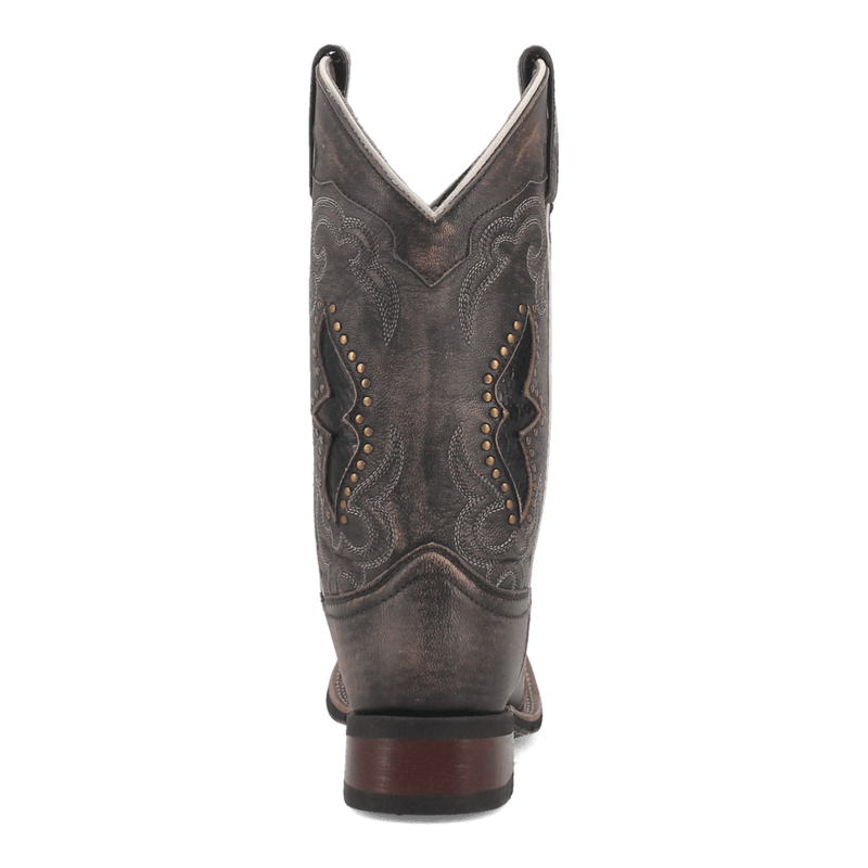 Laredo Spellbound Leather Boot - Luxe Black Ankle Boot