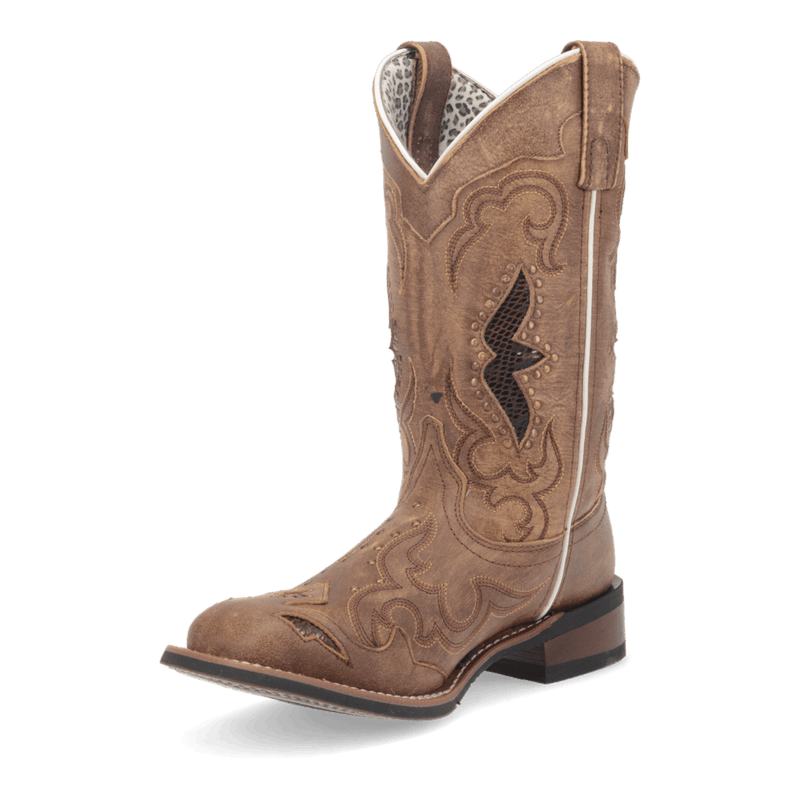 Laredo Spellbound Boot: Premium Leather Chelsea - Brown