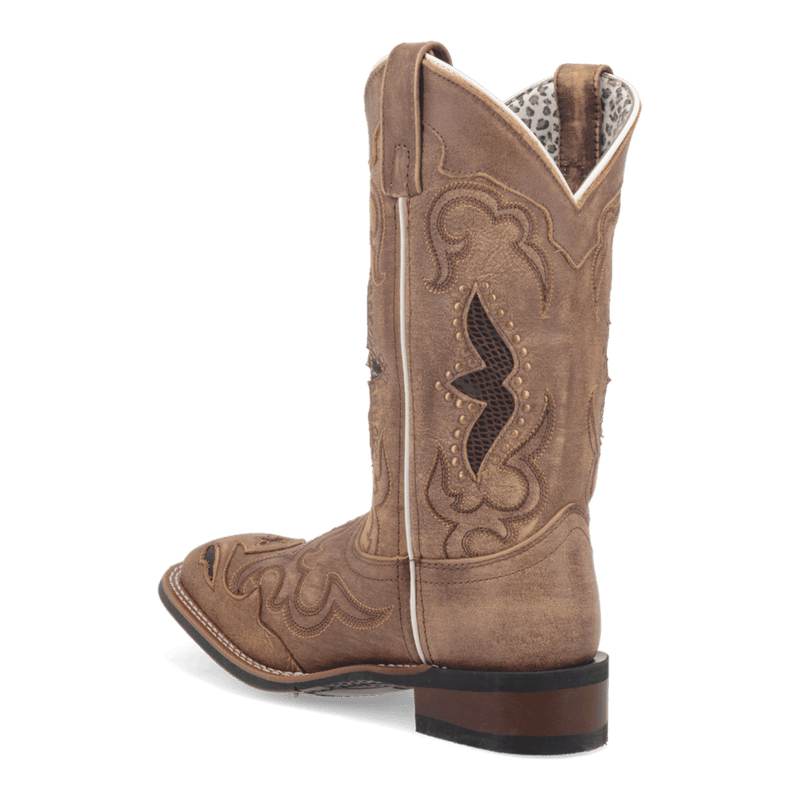 Laredo Spellbound Boot: Premium Leather Chelsea - Brown