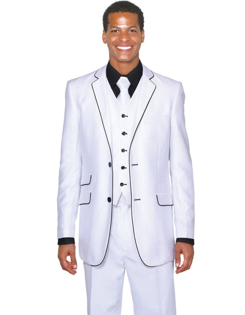 White Prom Suit - White Prom Tuxedo  - White Suit