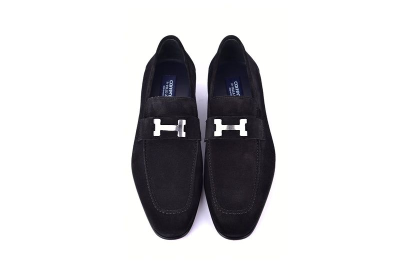 C02003-5760S H buckle Suede-Black
