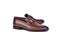 Corrente 5760 H Buckle Loafer Shoes - Cognac - Cognac - Size 13