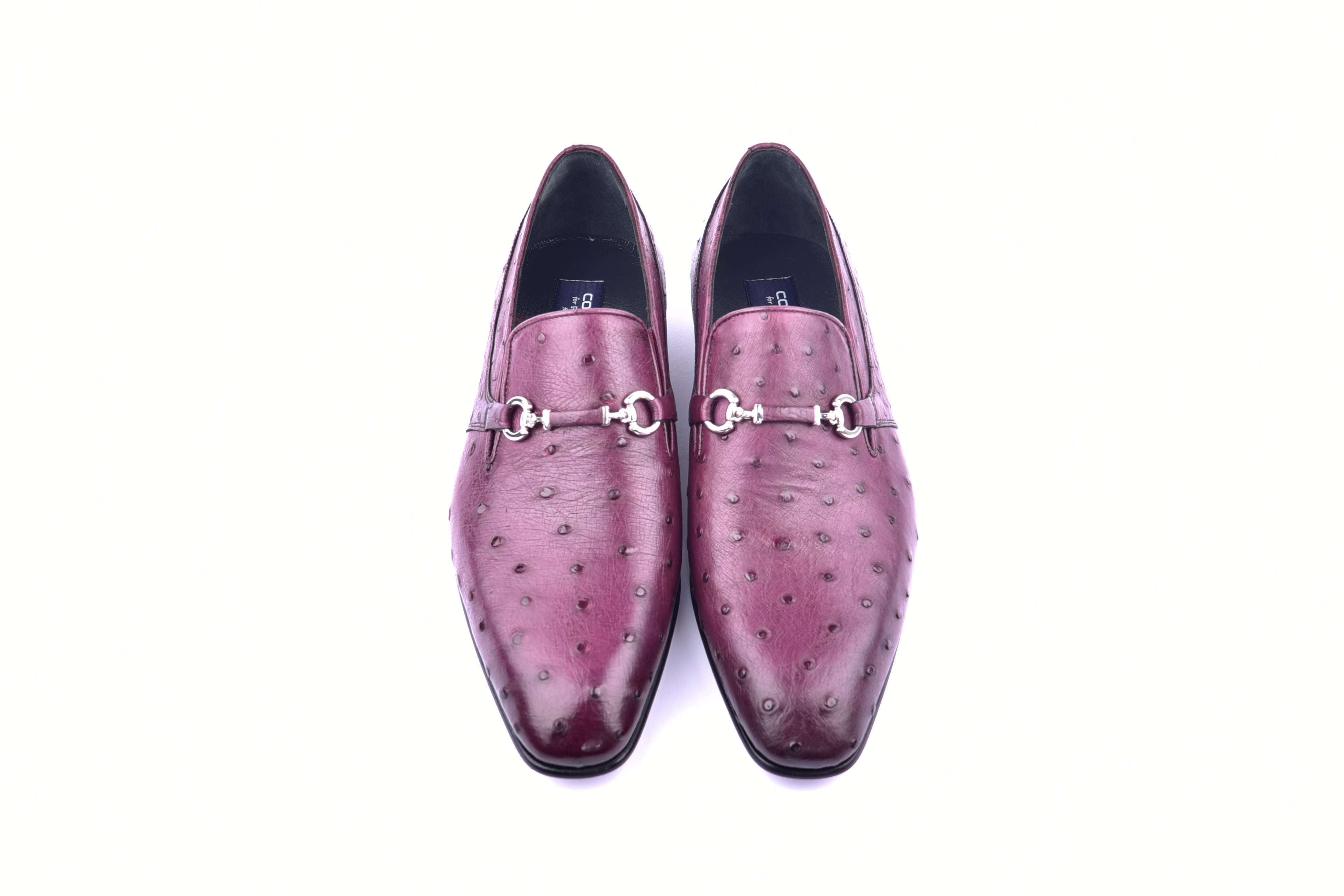 C0229-5776 Genuine Ostrich- Burgundy