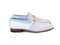 C0221-5776 Hand Made Woven Loafer White