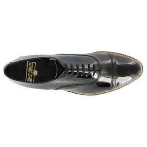 Stacy Adams Shoes Concorde Patent Leather Oxford Tuxedo Black 11003-01