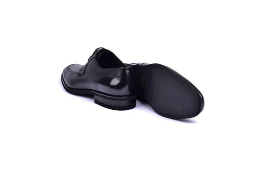 C0011-5876 Deer Skin Lace up- Black