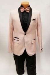 Rose Gold Suit For Men - Rose Gold Groomsmen Suits - AlbertoNardoniStore