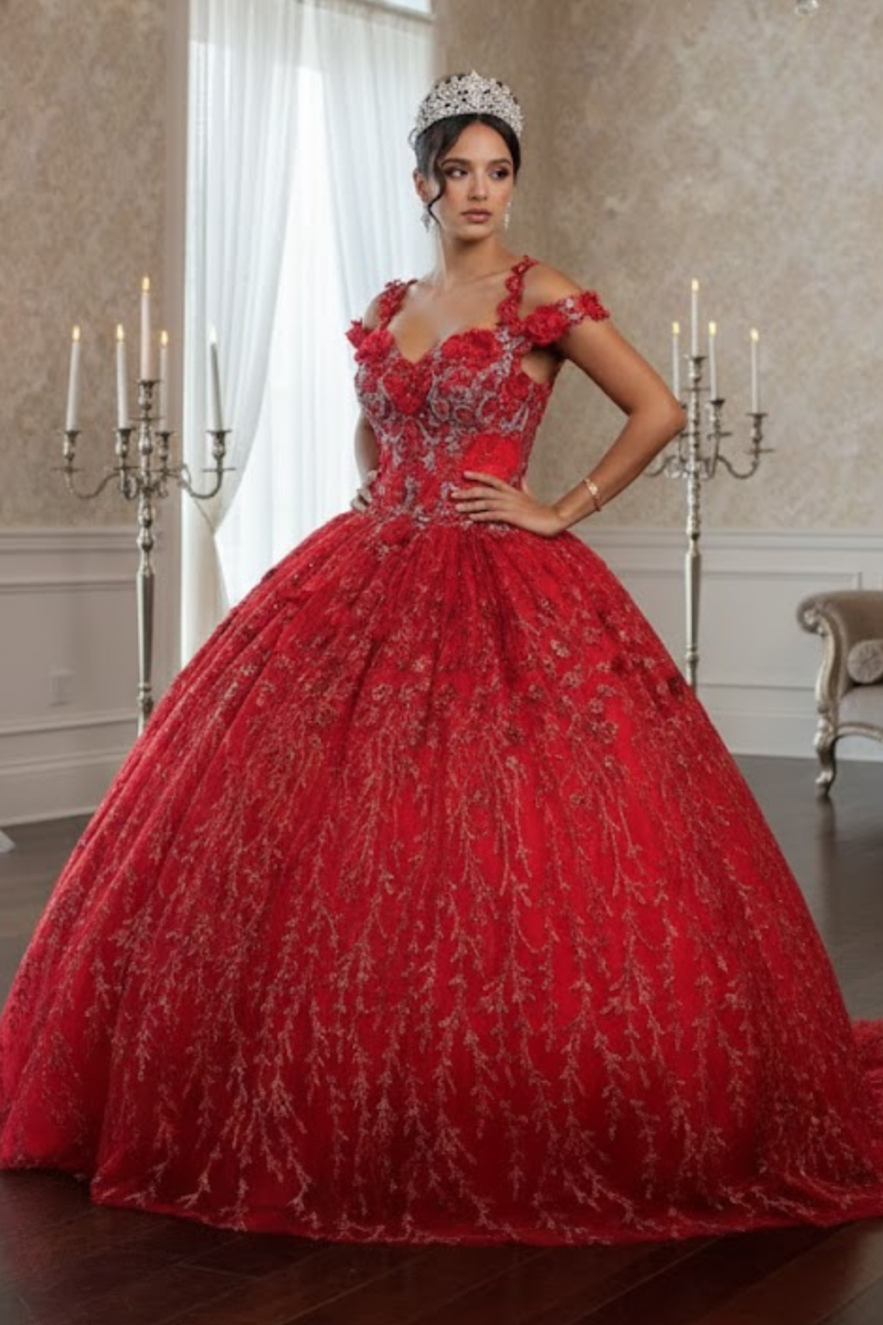 Plus Size Ball Gown in Lilac | Formal Quinceanera Dress