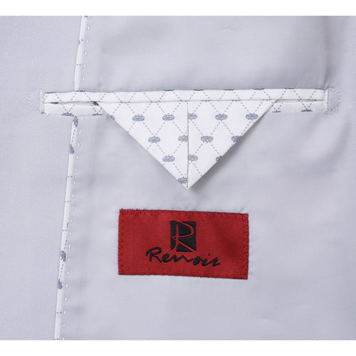 201-15 Men's 2-Piece New Slim Fit Single Breasted Notch Lapel Suit