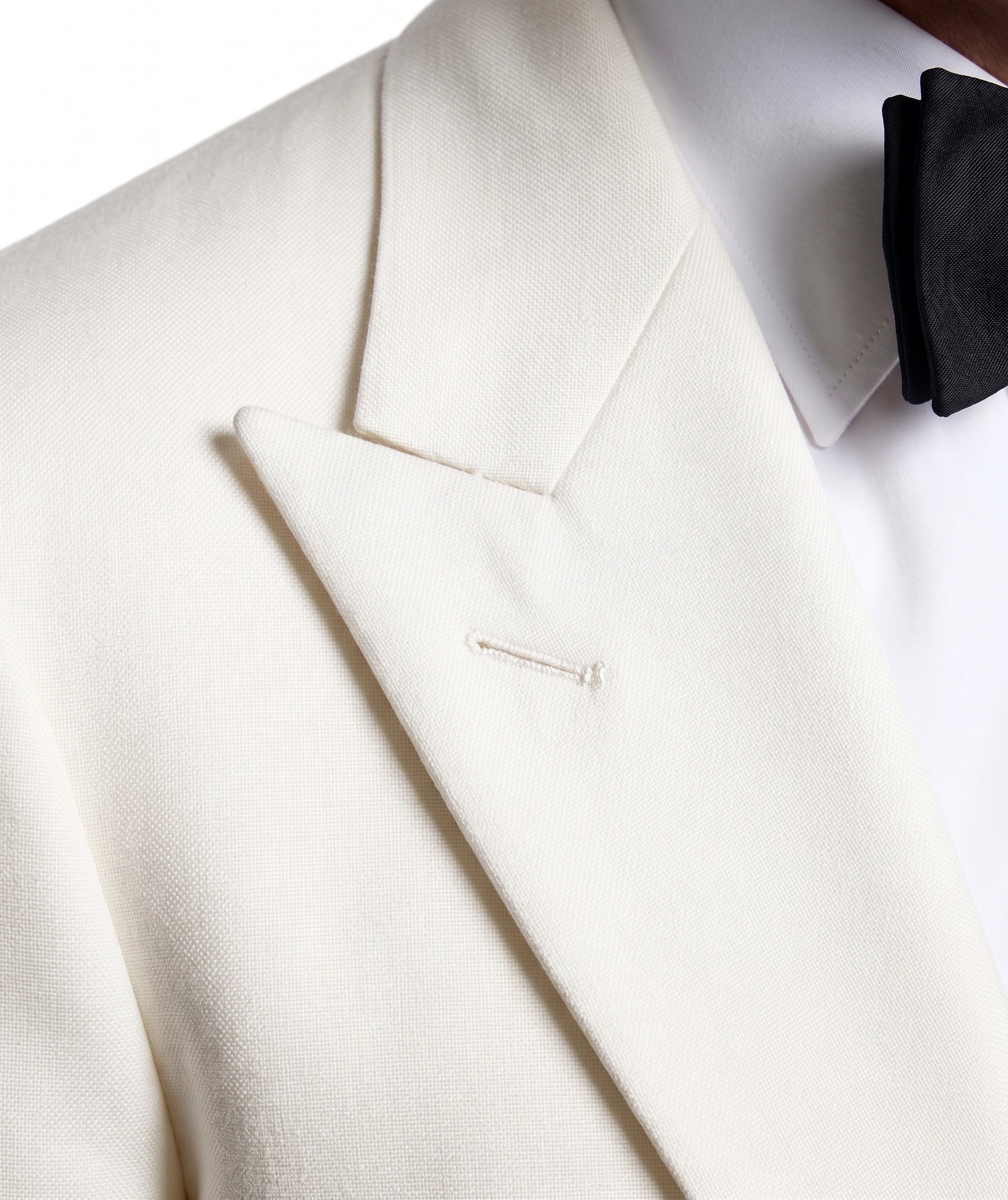 Men’s Pure White Dinner Jacket Blazer – James Bond Style Formal Tuxedo Blazer for Wedding, Black Tie & Evening Wear