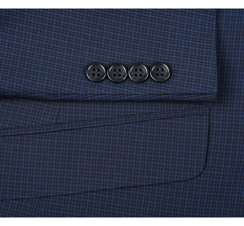 293-8 Men's Two Piece Slim Fit Stretch Dress Suit