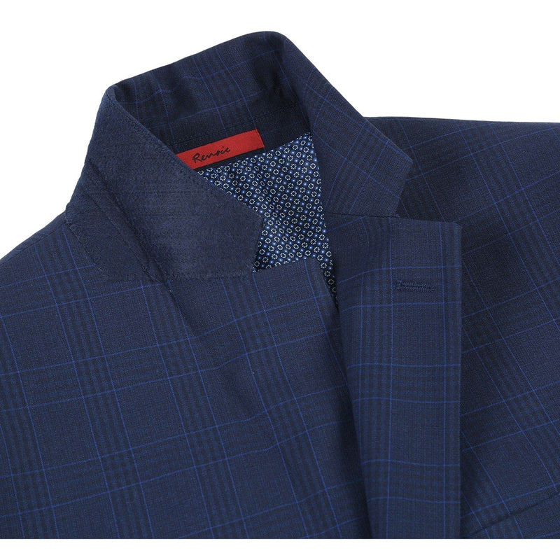 293-26 Men's Classic Fit Checked Suits