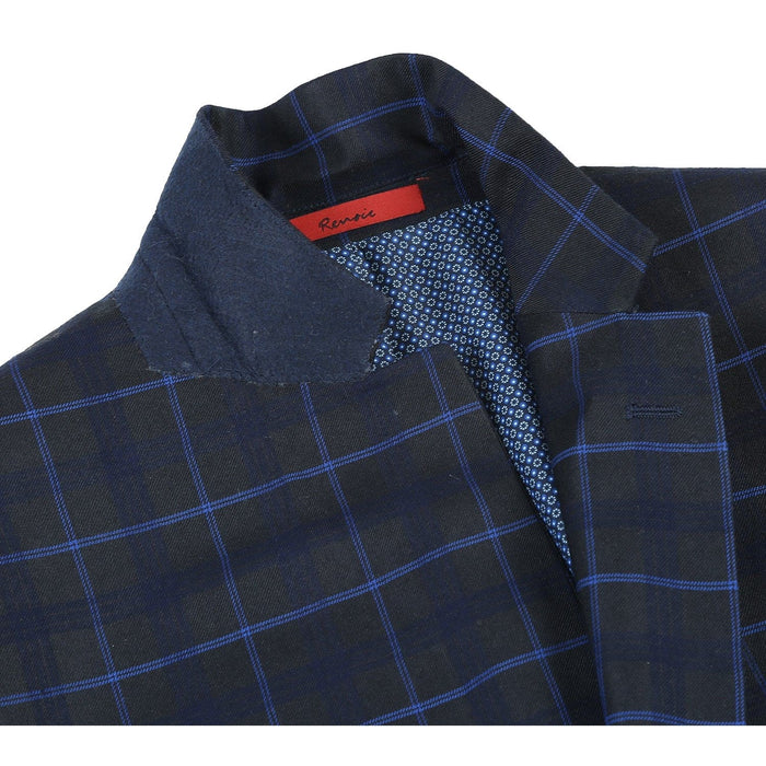 293-27 Men's Classic Fit Checked Suits