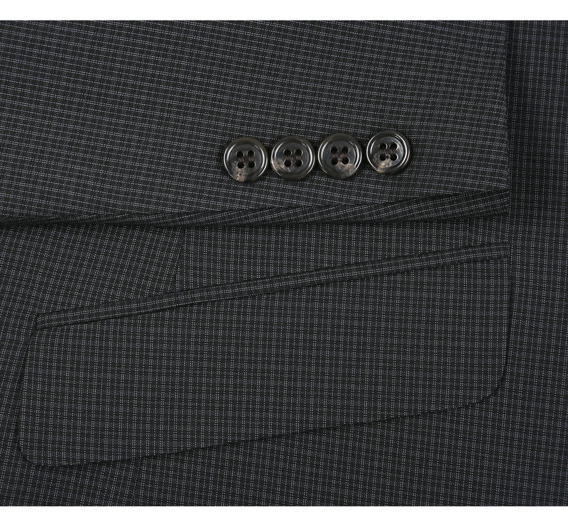 293-9 Men's Two Piece Slim Fit Stretch Dress Suit