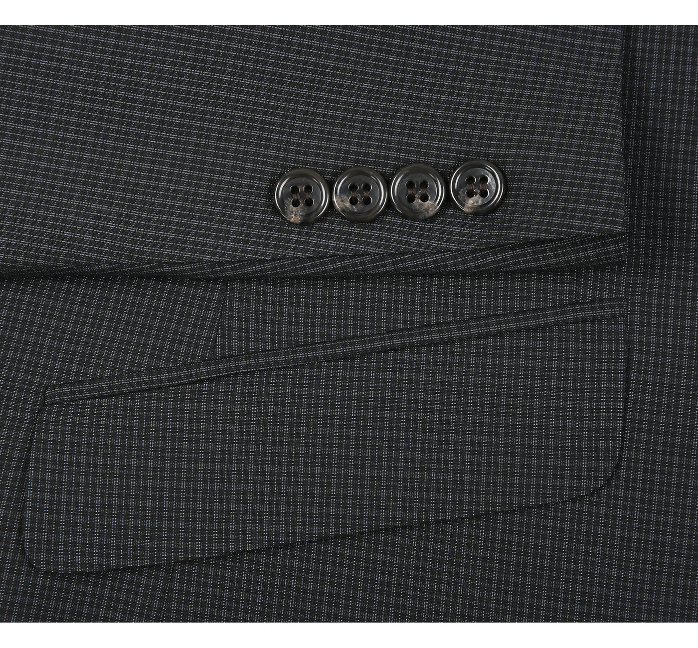 293-9 Men's Two Piece Slim Fit Stretch Dress Suit