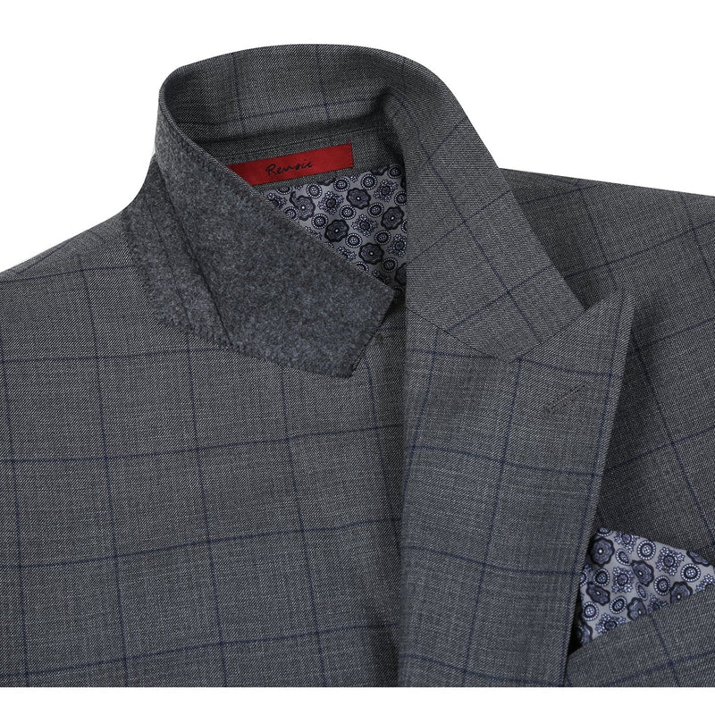 293-44 Men's Double-Breasted New Slim Fit Suits