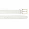 Belvedere Caiman Belt - White Genuine Crocodile Leather Shoe