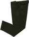 Mens Vintage Tweed Dress Pants Slacks Trousers Regular Fit Suit Pants in Army Green - view 2