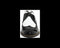 Mens 1920s Gangster Wingtip Dress Shoes - Black and White
