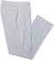 Mens Seersucker Pants - Summer Casual Pinstripe Modern Fit in Color Navy Blue