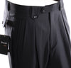 Tiglio Luxe Black Wide Leg, Pure Wool Dress Pants 2576 TIG1001