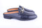 P00027-6251 Open Back Buckle loafer-Black