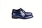 C0094-6265 Cap toe Lace up-Shinny Calf Navy
