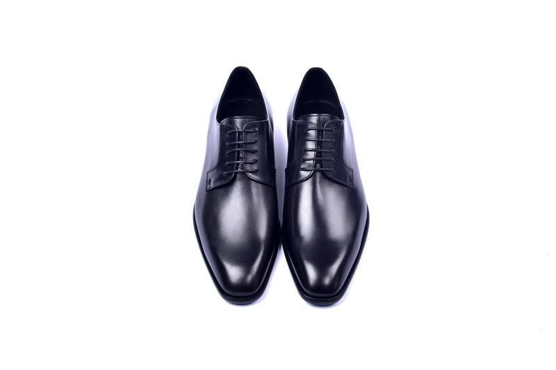 C01501-6291 Plain Toe Lace Up Black