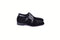 C00017-6433 Cap toe Monk strap-Black Suede
