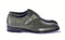 Corrente 6471 Leather Slip-On Monkstrap Shoe - Green - Image 2