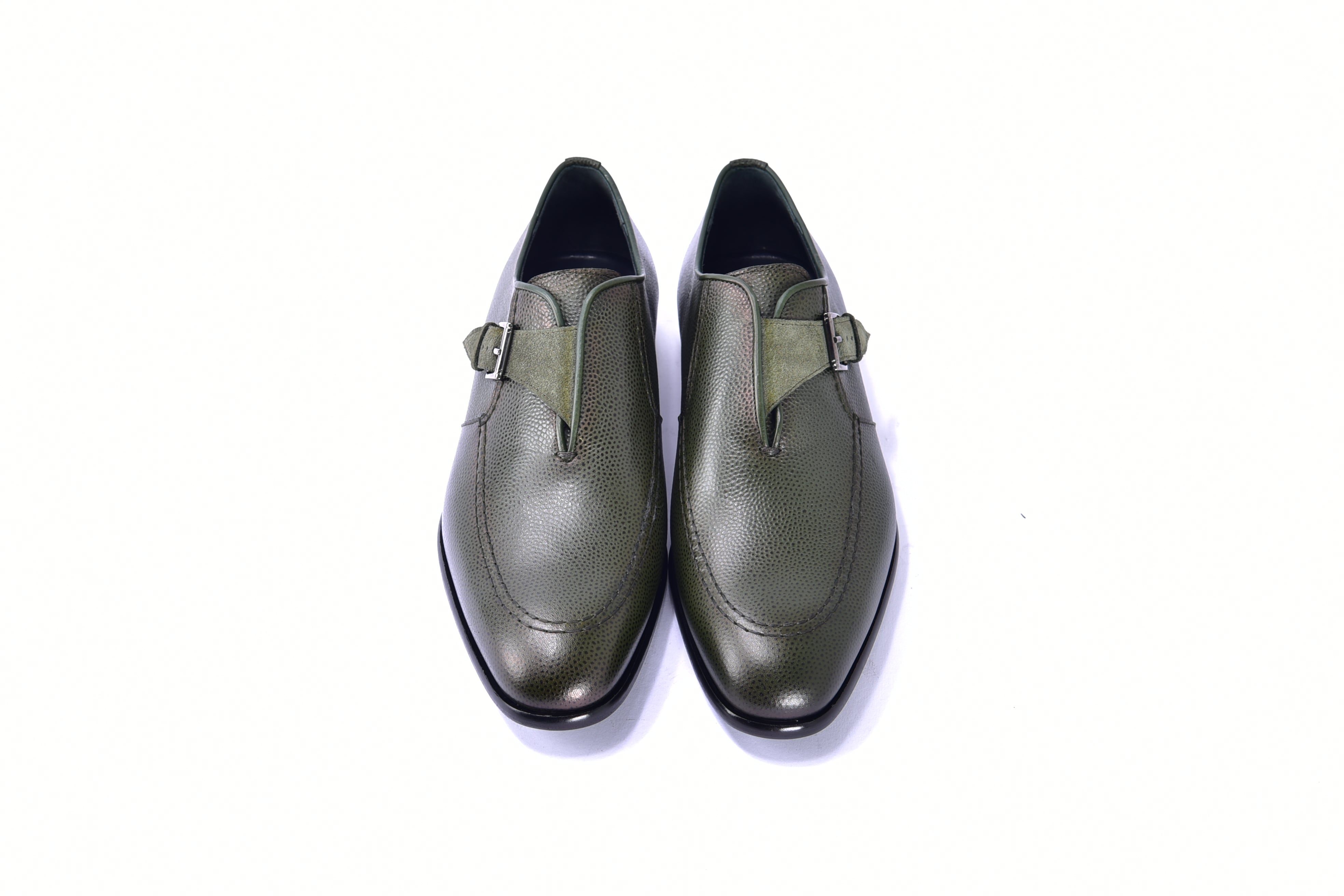 C052-6471 Monk strap-Green