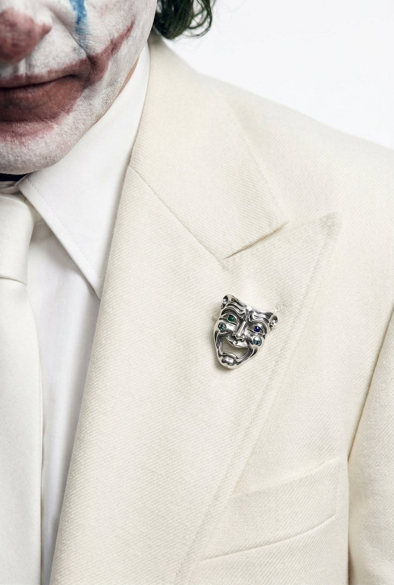Men’s White Blazer Joker Folie à Deux Arthur Fleck Inspired Jacket – Classic Formal Party Blazer, Elegant Evening Wear, Stylish Costume Blazer