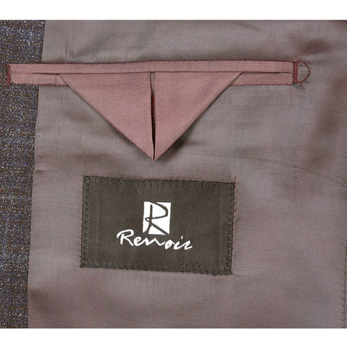 563-8 Men's Slim Fit Wool Blend Stretch Suits