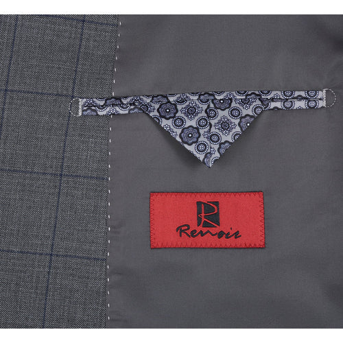 293-44 Men's Double-Breasted New Slim Fit Suits