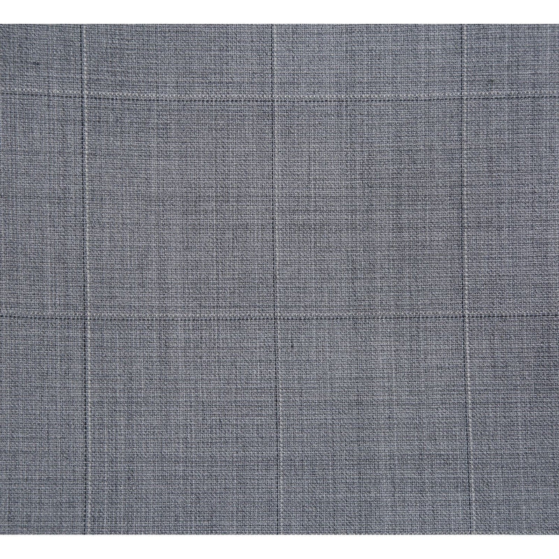 564-1 Men's Classic Fit Wool Blend Stretch Checked Suit