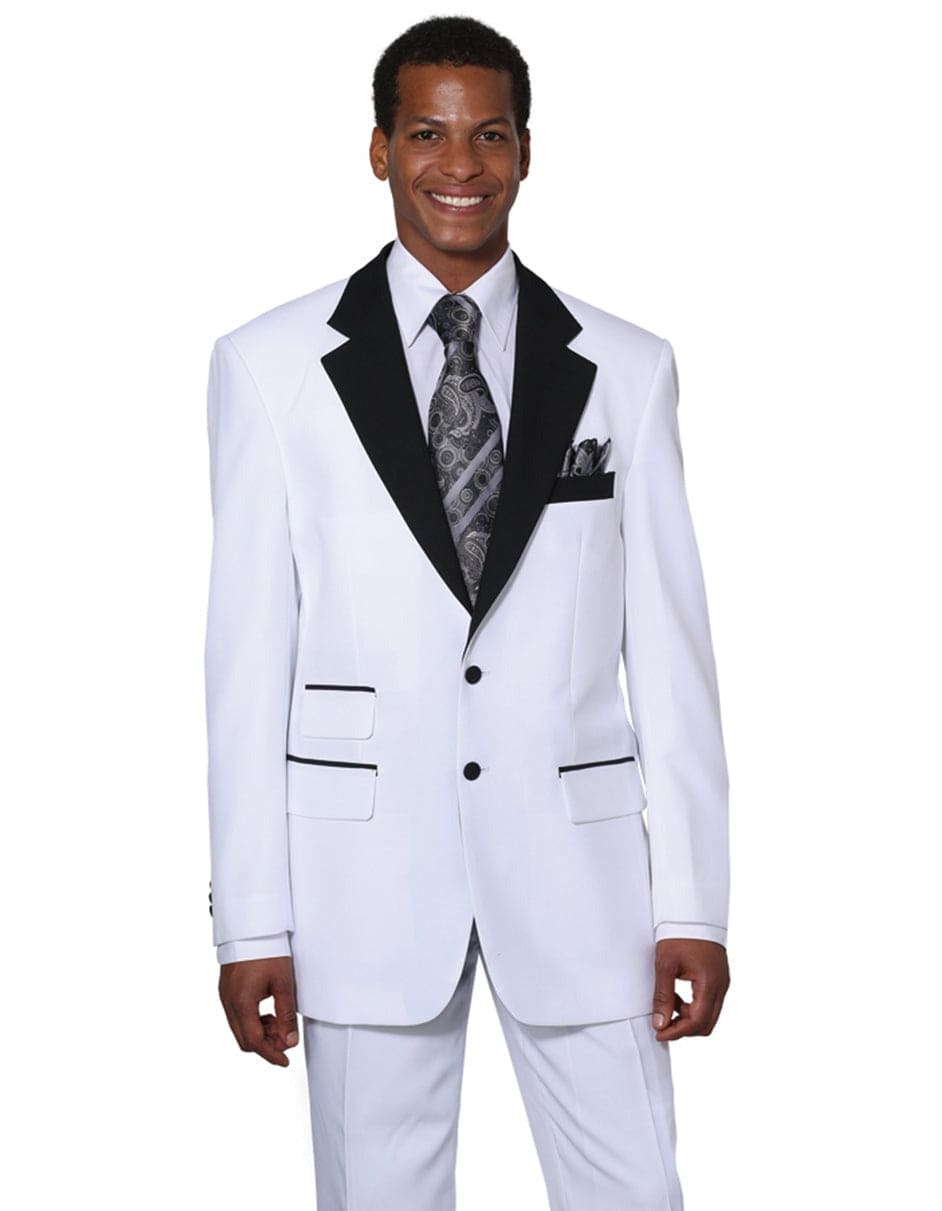 White Prom Suit - White Prom Tuxedo - White Suit | Alberto Nardoni