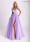 Sleeveless A-line Slit Gown by Rachel Allan 70980