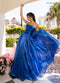 Organza Strapless A-line Gown by Rachel Allan 71060