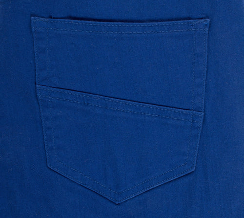Skinny Jeans with tonal fabric, Royal Blue
