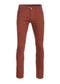 Skinny Jeans with tonal fabric, in Rust color