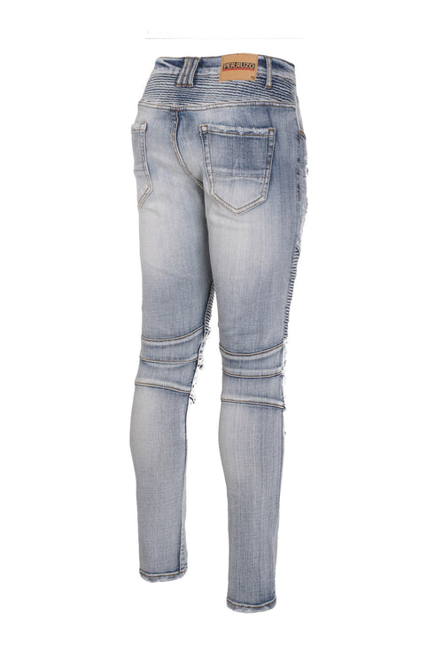 Moto Jeans in  stone wash