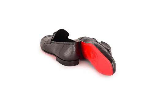 C0001115-7652 Python loafer-Black