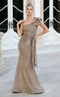 Jessica Angel JA771 One-Shoulder Mermaid Train Prom Formal Dress